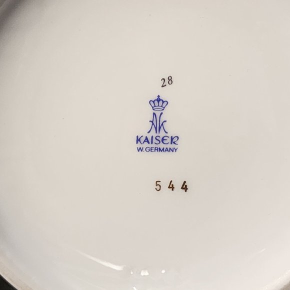 Vintage AK Kaiser Porcelain Beer Stein with Pewter lid - Arm Wrestling - Picture 10 of 15